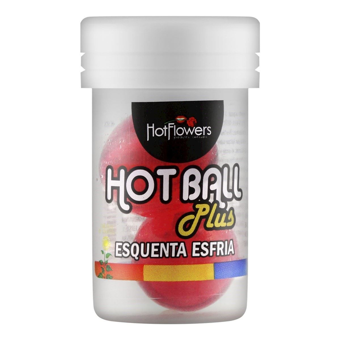 Hot Ball Plus Bolinha Esquenta Esfria 04gr Hot Flowers