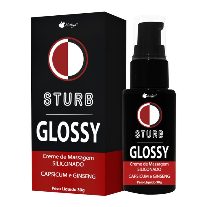 Sturb Glossy Gel Potencializador Masculino + Volume 30gr Kalya