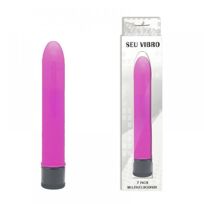 Vibrador Personal Liso 17,5 Cm Multivelocidade Ld Import