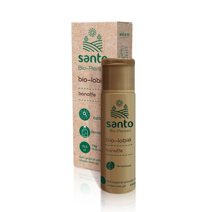 Bio-labié Banoffe Gel Térmico Beijável 15g Linha Bio-planted Santo