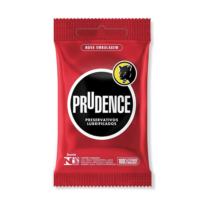 Preservativos Clássico Lubrificados 3 Unidades Prudence