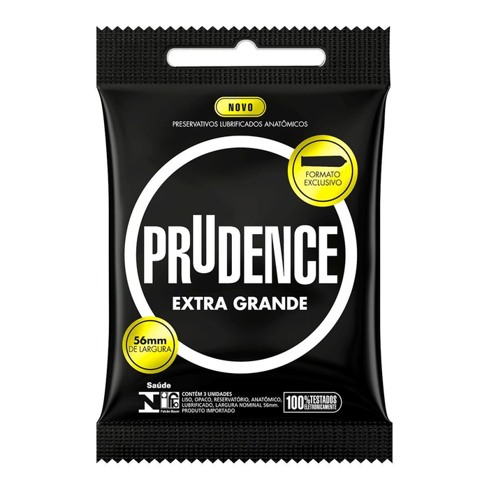 Preservativos Extra Grande 3 Unidades Prudence