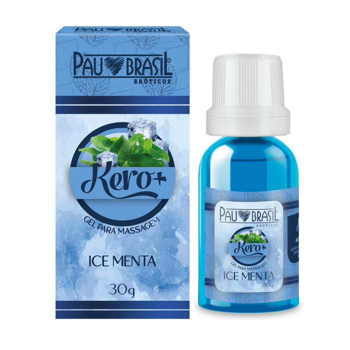 Gel Beijável Kero + Ice Menta 30g Pau Brasil