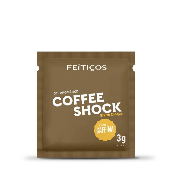 Gel Coffee Shock Em Sachê 3gr Feitiços