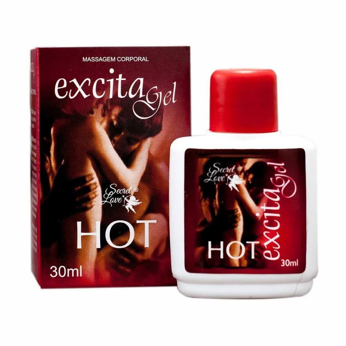 Excita Hot Gel Beijável Excitante 30ml Segred Love