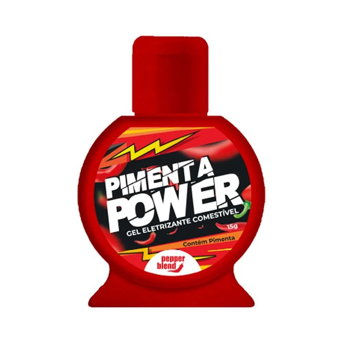 Black Power Gel Eletrizante Comestível Pimenta 15gr Pepper Blend