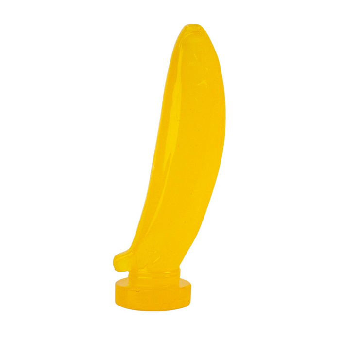 Penetrador Toy Formato De Banana 16 X 3,5cm K Gel