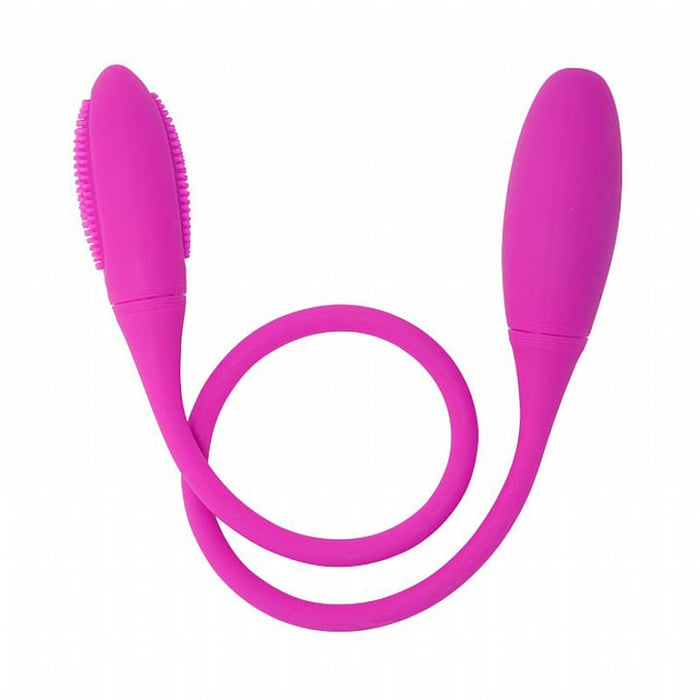 Vibrador Duplo Snaky Vibe Pretty Love Sexy Import