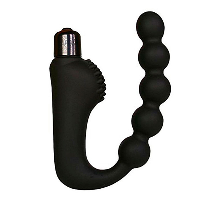 Plug Para Próstata Com Vibrador E Anel Peniano 5 11,4x4,0 Cm Sexy Importa