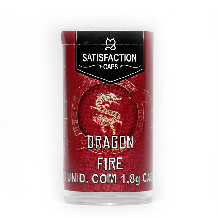 Bolinha Funcional Dragon Fire 3 Unid Satisfaction Caps