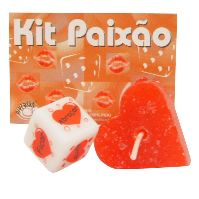 Kit Paixão Diversão Ao Cubo