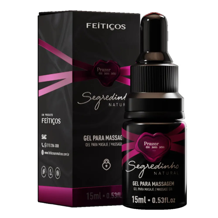 Segredinho Lubrificante íntimo Tradicional 15ml Feitiços