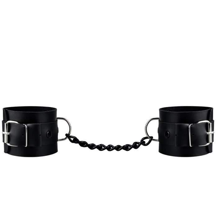 Algema Bracelete Em Couro Sintetico Black Pau Brasil