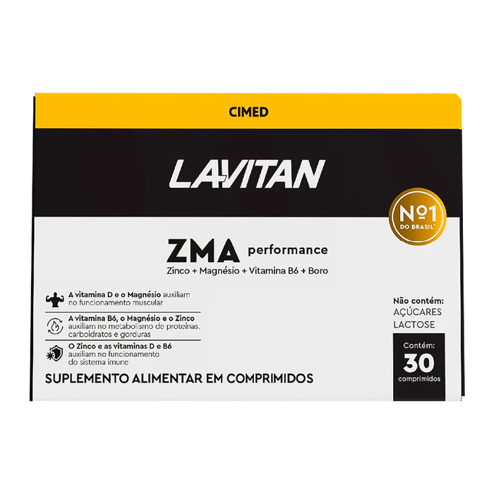 Zma Performance Suplemento Alimentar Em Comprimidos Cimed