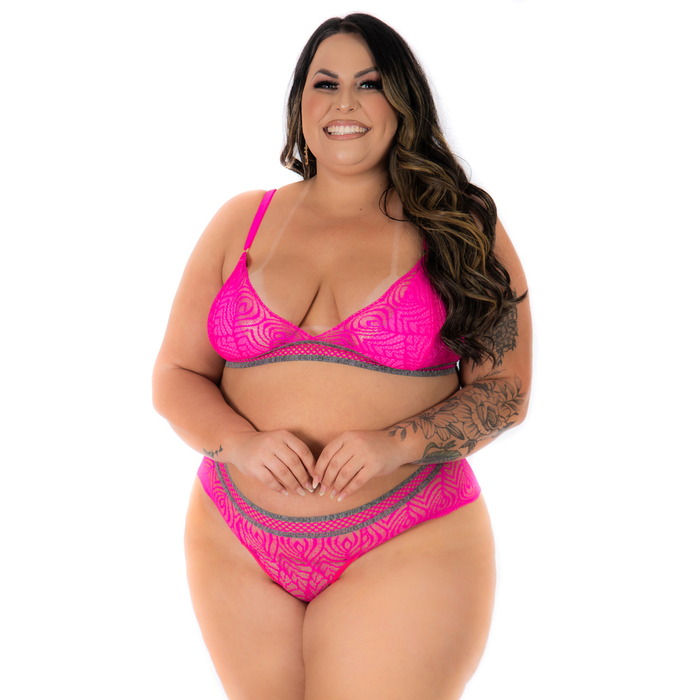 Conjunto Sensual Verão Plus Size Pimenta Sexy