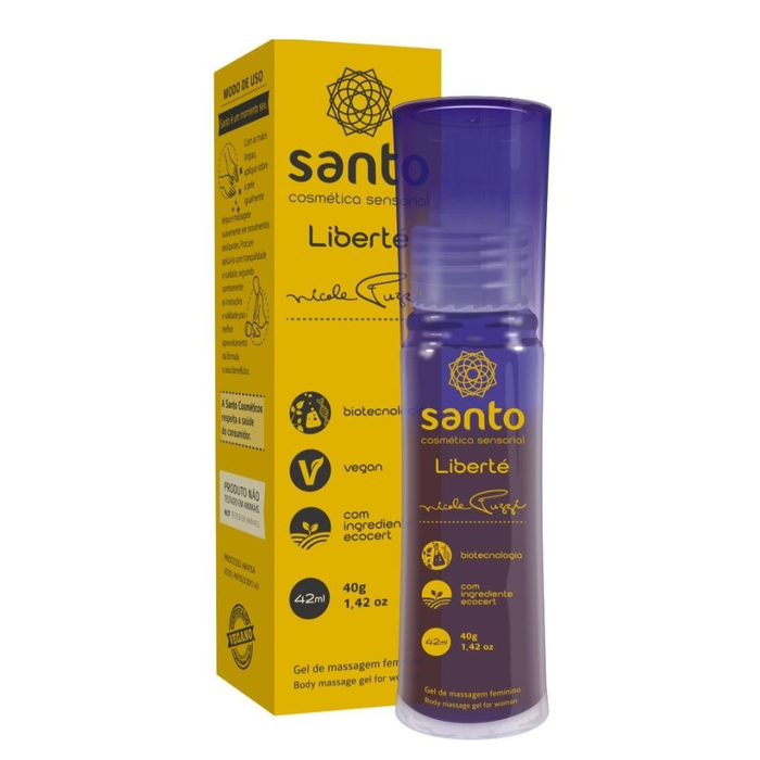 Liberté Gel Lubrificante Feminino 40g Santo