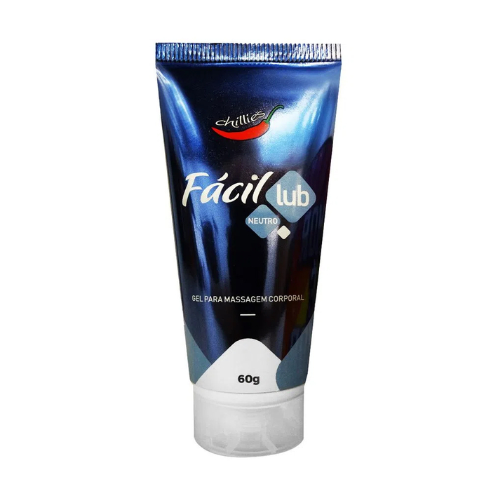 Fácil Lub Neutro Gel Deslizante Facilitador 60g Chillies