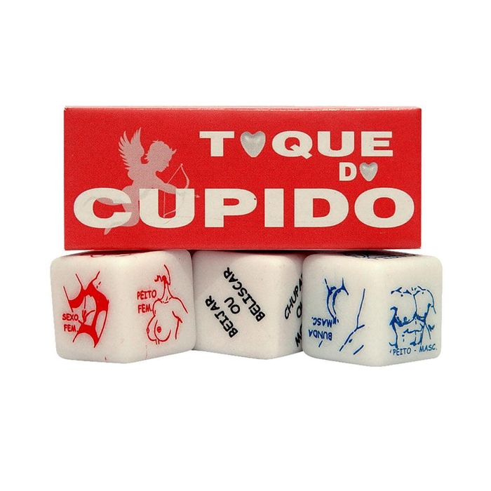 Dados Do Toque Do Cupido Triplo Diversão Ao Cubo