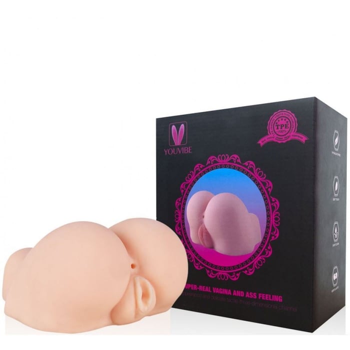 Masturbador Bumbum Com Vagina E ânus Ld Import