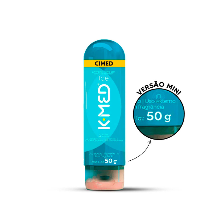 K Med Ice Gel Lubrificante íntimo 50g Cimed