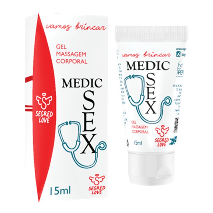 Gel Medic Sex Vamos Brincar 15ml Segred Love