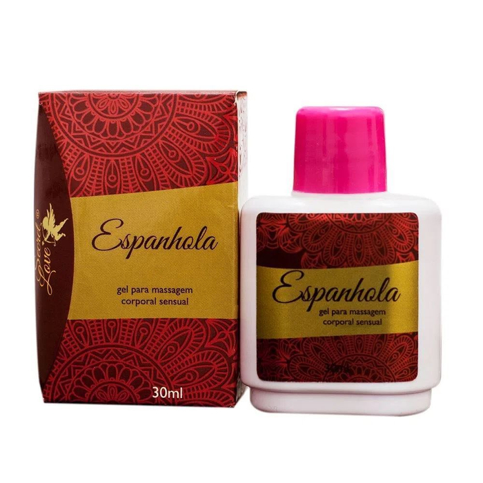 Espanhola Gel Para Massagem Sensual Deslizante 30ml Segred Love