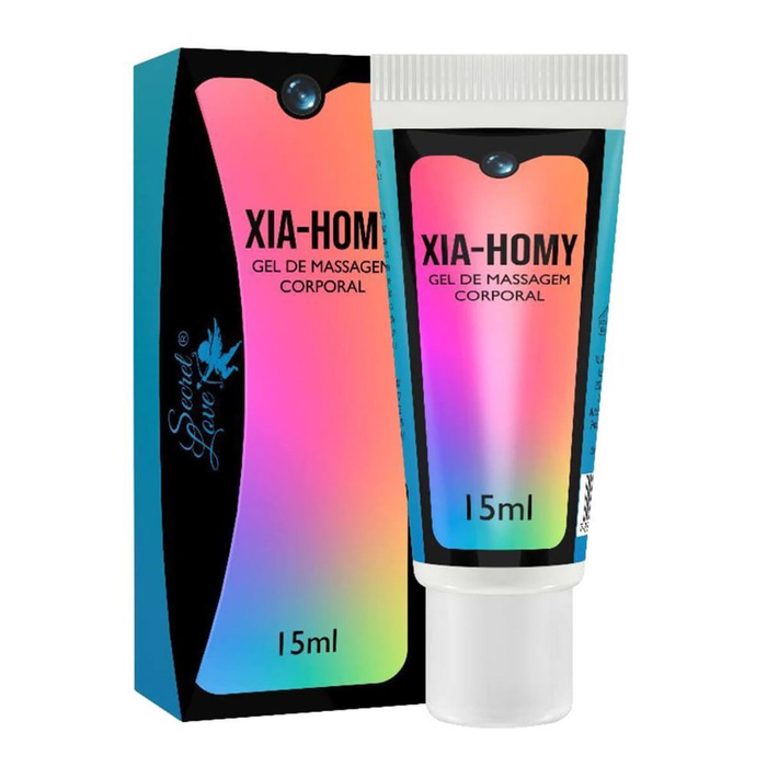 Xia Homy Gel Lubrificante Beijável Hot 15ml Segred Love