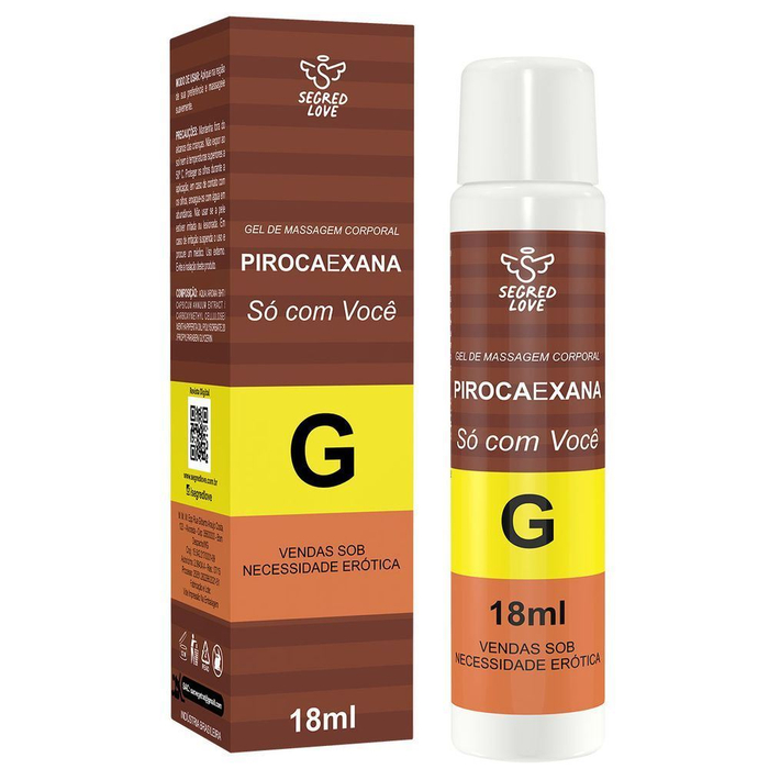 Pirocaexana Gel Beijável Para O Sexo Oral 18ml Segred Love