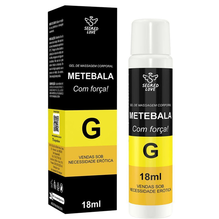 Mete Bala Lubrificante Siliconado 18ml Segred Love