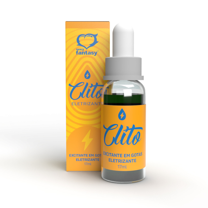 Clito Excitante Em Gotas Eletrizante 17ml Sexy Fantasy