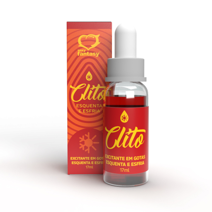 Clito Excitante Em Gotas Esquenta E Esfria 17ml Sexy Fantasy