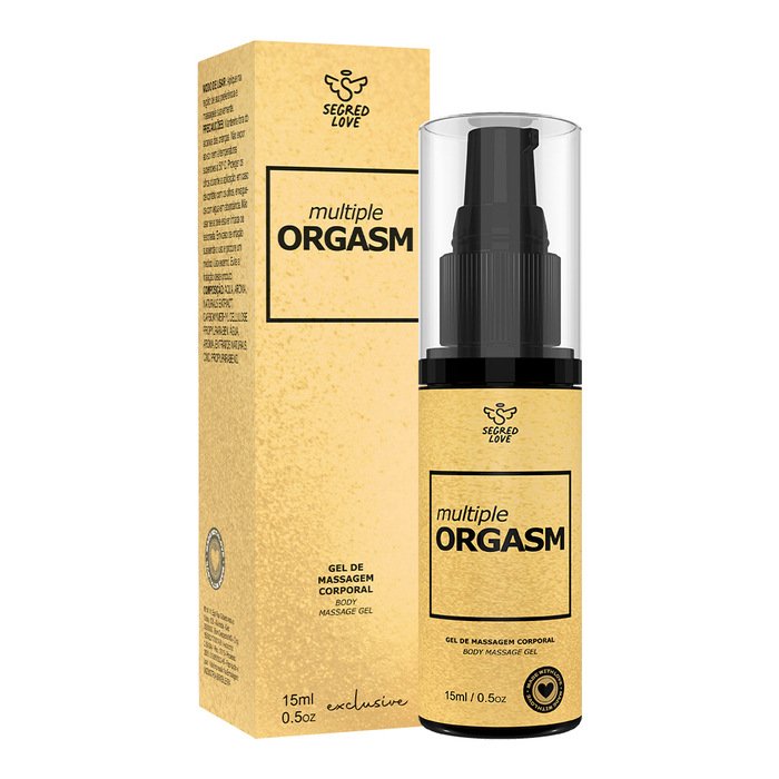 Multiple Orgasm 15ml Gel Sensibilizante Que Vibra E Aquece Segred Love