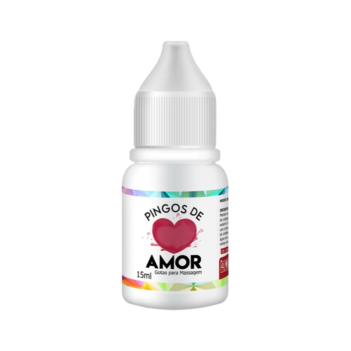 Pingos De Amor 15ml Gotas Afrodisiacas Para Massagem Pau Brasil