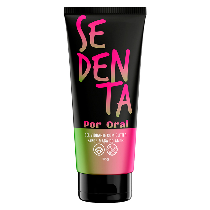 Sedenta Por Oral Gel Vibrante Com Glitter 50g Pepper Blend 