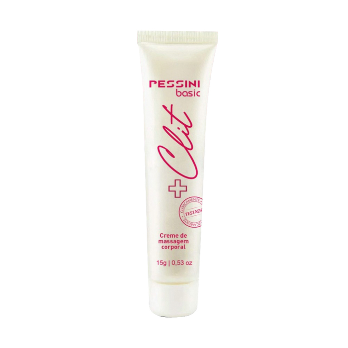 + Clit Creme De Massagem Corporal Linha Basic 15g Pessini