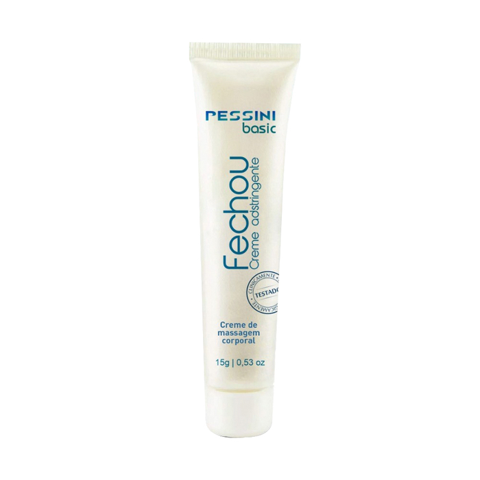 Fechou Creme Adstringente Creme De Massagem Corporal 15g Pessini