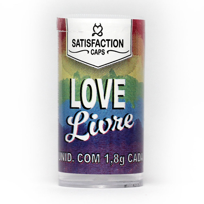 Bolinha Funcional Love Livre 3 Unid Satisfaction Caps