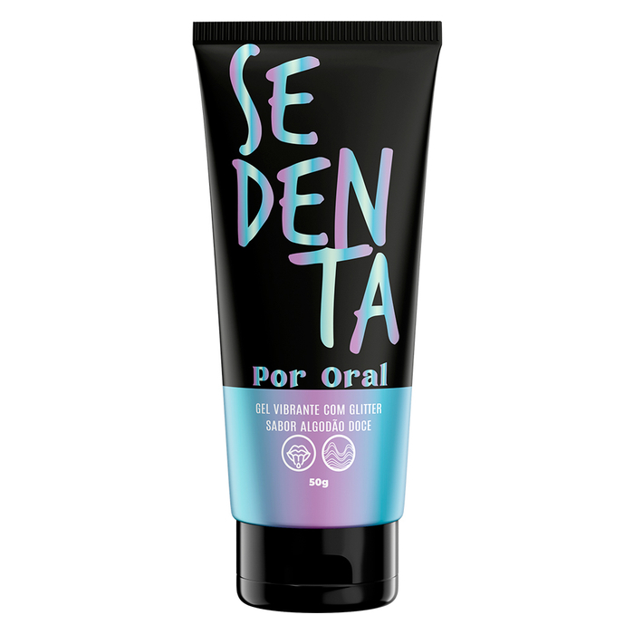 Sedenta Por Oral Gel Vibrante Com Glitter 50g Pepper Blend