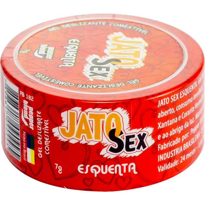 Gel Comestível Jato Sex Esquenta 7g Pepper Blend