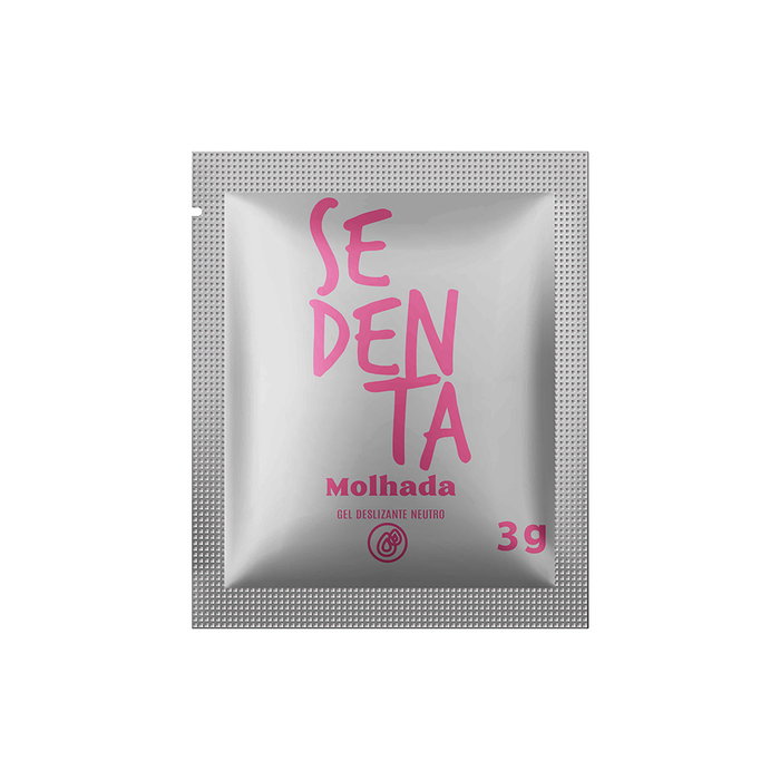 Sedenta Gel Deslizante Molhada Neutro Sache 3g Pepper Blend