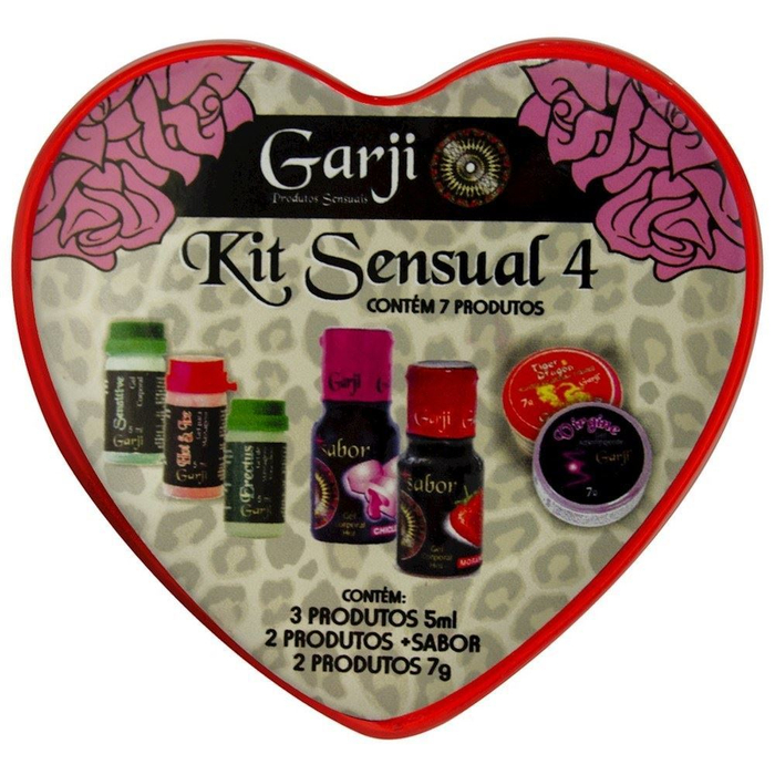 Kit Sensual 4 Completo Garji