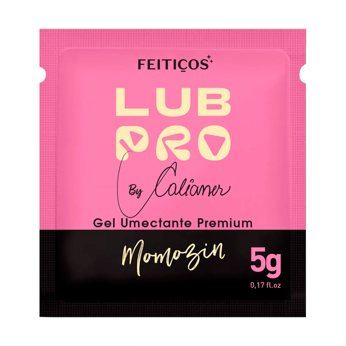 Sachê Gel Umectante Premium Lub Pro By Calianer 5g Feitiços Aromaticos 