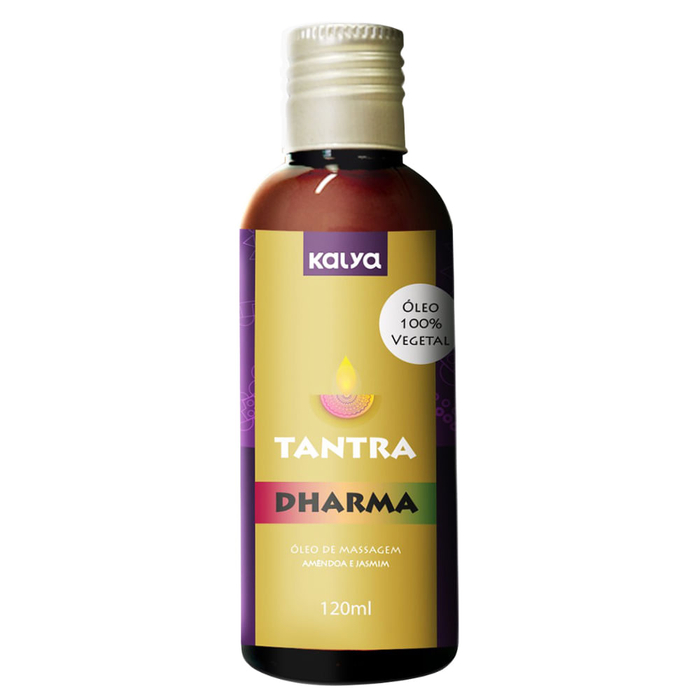 Tantra Dharma óleo Vegetal Para Massagem Tântrica 120ml Kalya