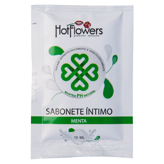 Sabonete íntimo Feminino Em  Sachê 8ml Hot Flowers