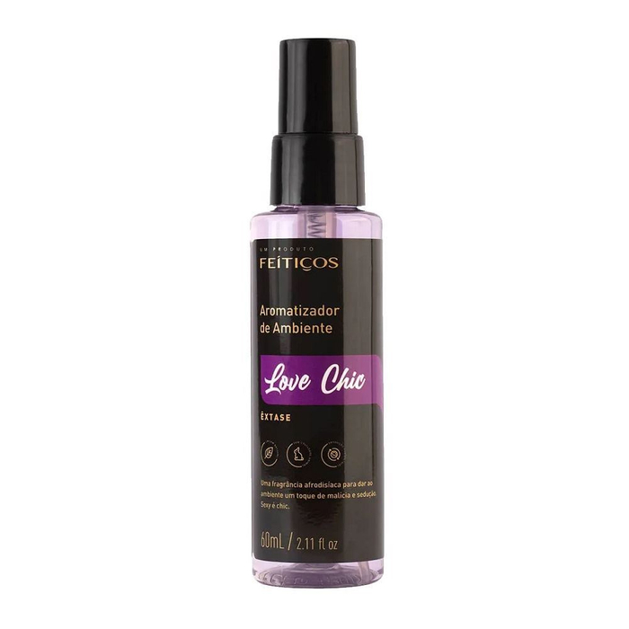 Aromatizador De Ambiente Love Chic êxtase 60ml Feitiços