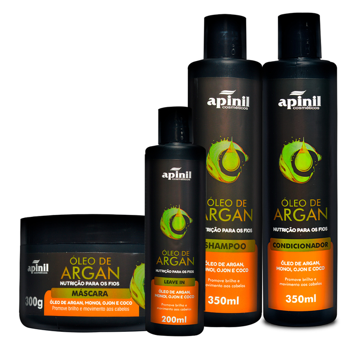 Kit Capilar óleo De Argan Apinil