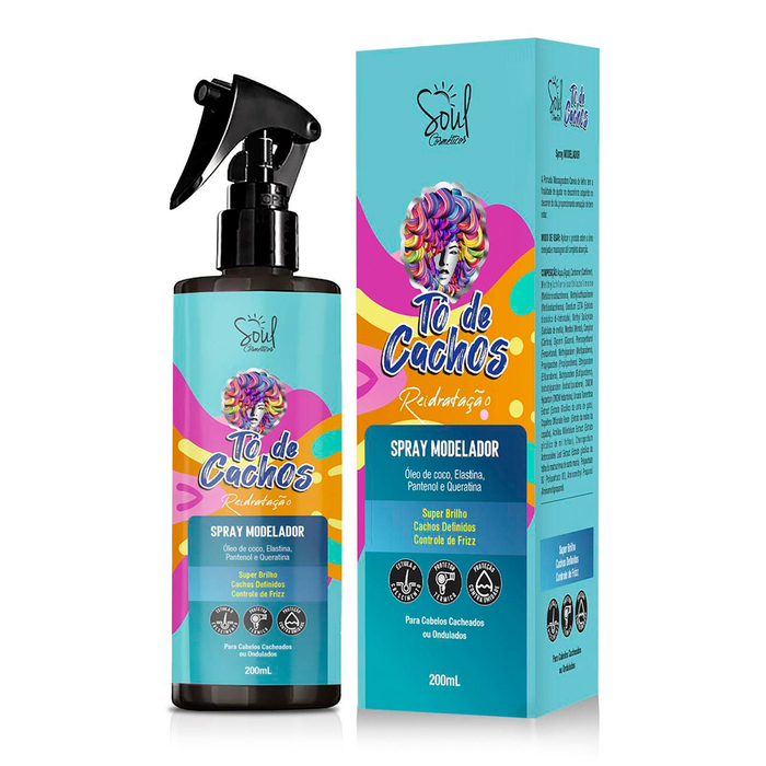 Spray Modelador Tô De Cachos 200ml  