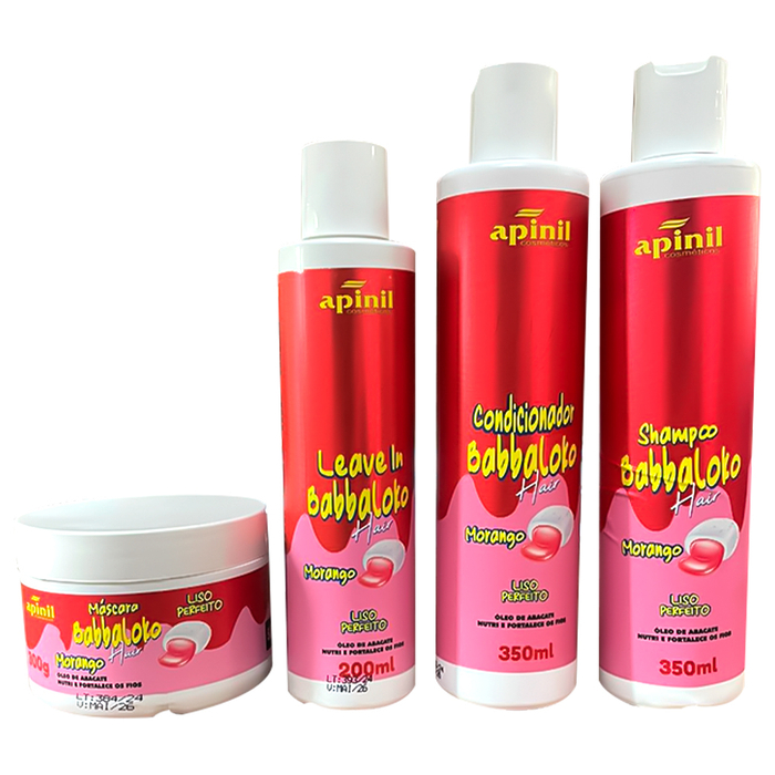 Kit Capilar Babaloko Hair Apinil Cosméticos