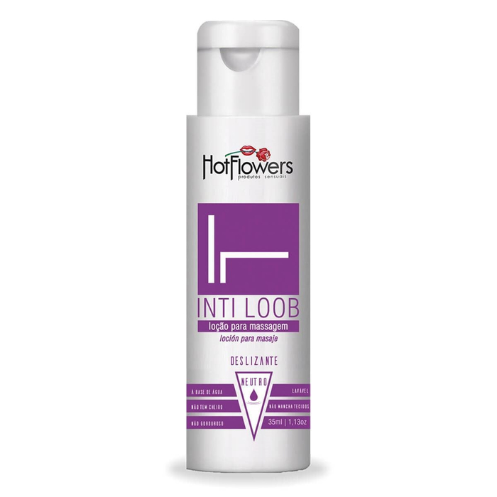 Inti Loob Loção Lubrificante 35ml Hot Flowers