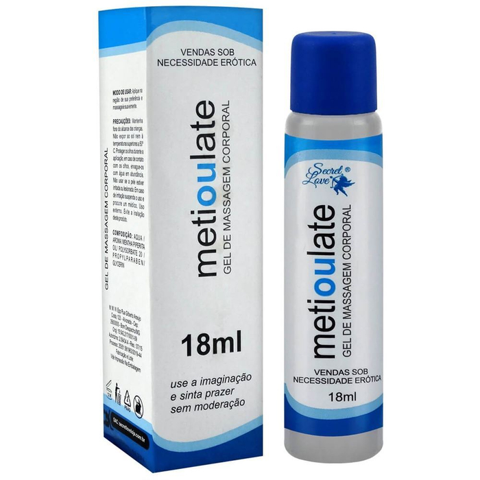 Metioulate Gel Lubrificante Beijável 18ml Segred Love